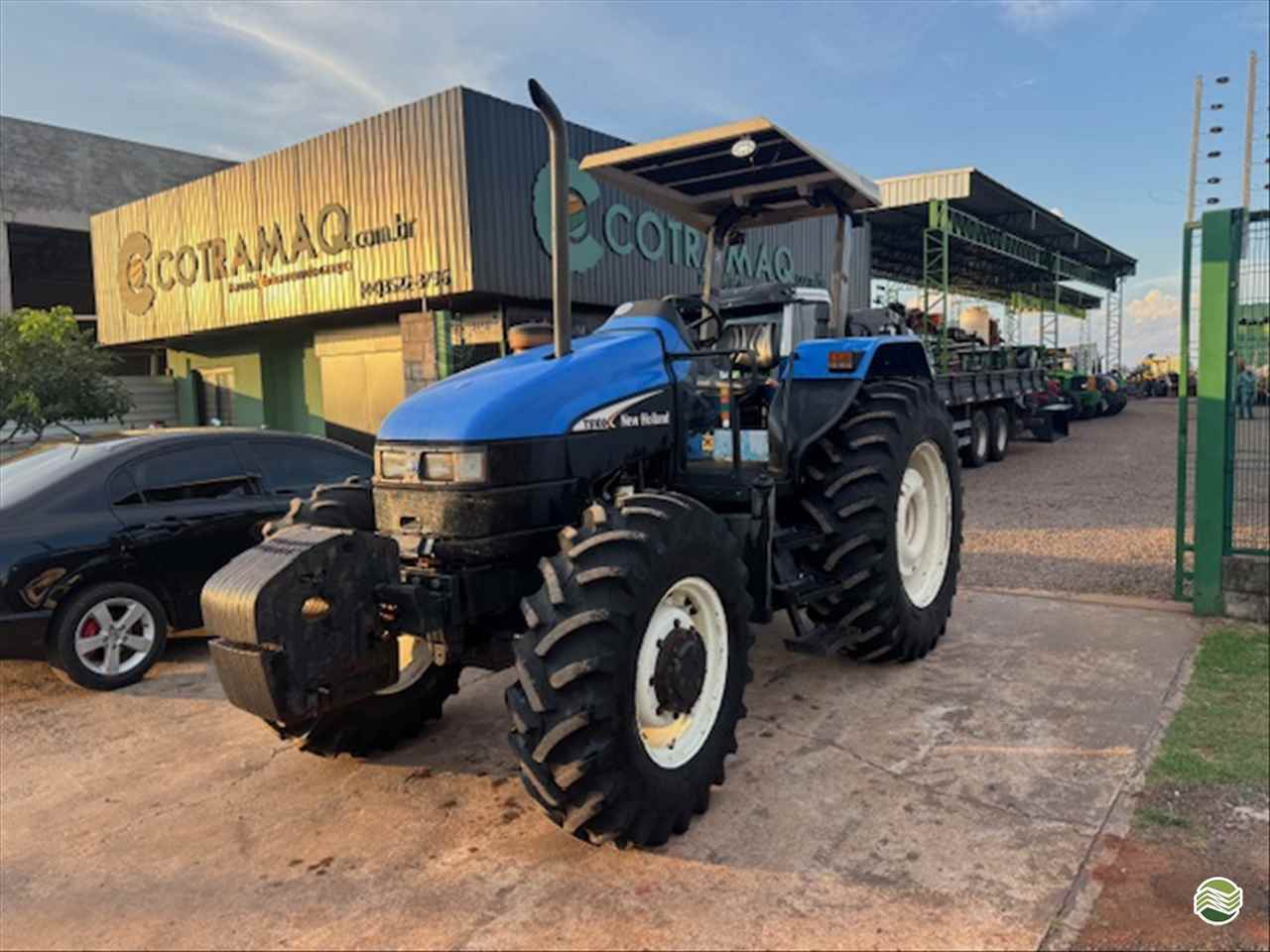 TRATOR NEW HOLLAND NEW TS 100 Tração 4x4 Cotramaq Tratores GOIOERE PARANÁ PR